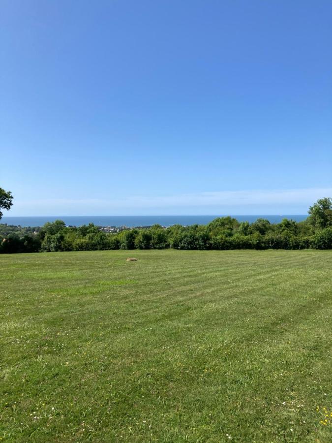 Deauville Vue Mer Tourgeville Bagian luar foto